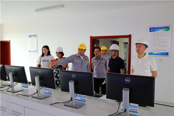 中省媒体采访团到bte365集团陕北片区重点项目集中采访