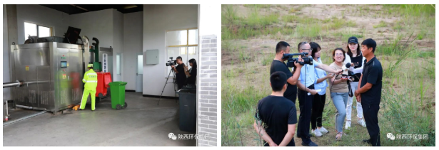 中省媒体采访团到bte365集团陕北片区重点项目集中采访