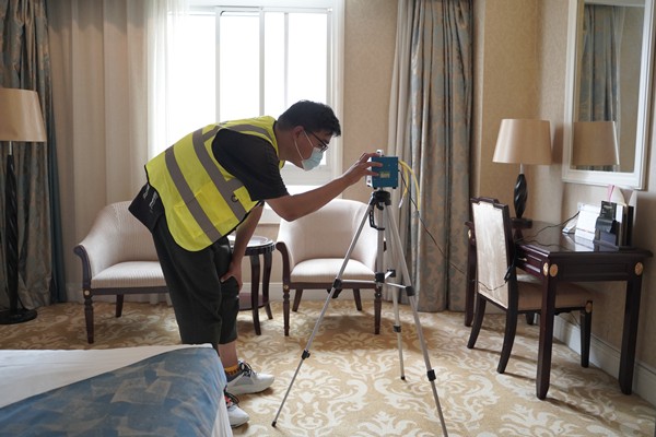 bte365集团监测中心全力做好情形监测 奋力包管十四运会生态情形清静