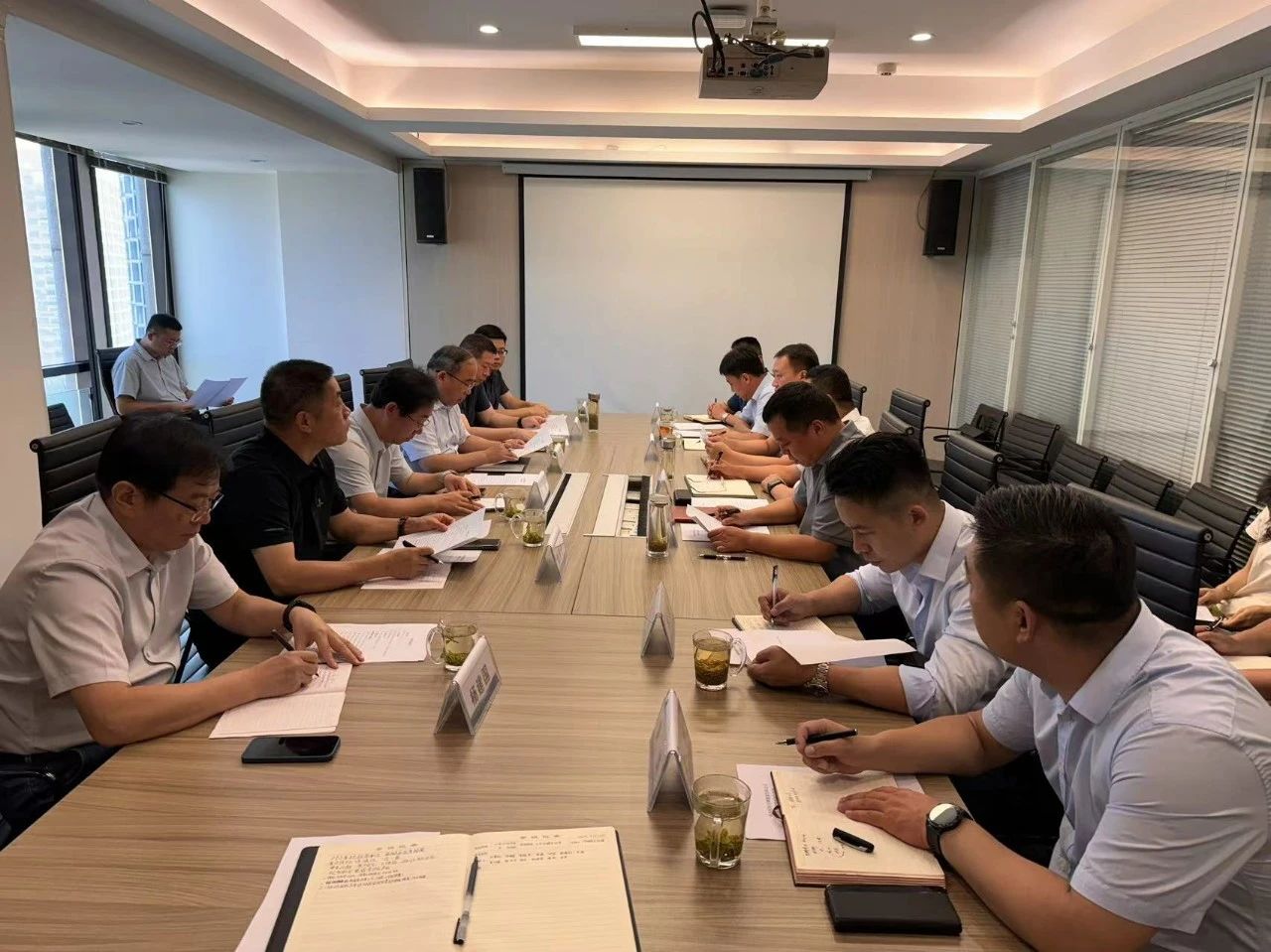 bte365集团与光大绿色环保座谈交流