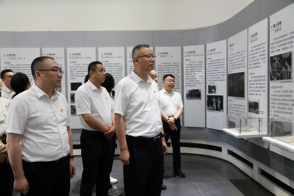 bte365集团党委赴关中革命纪念馆开展“状畎革命足迹 传承红色基因 筑牢作风基本”党建研学活动